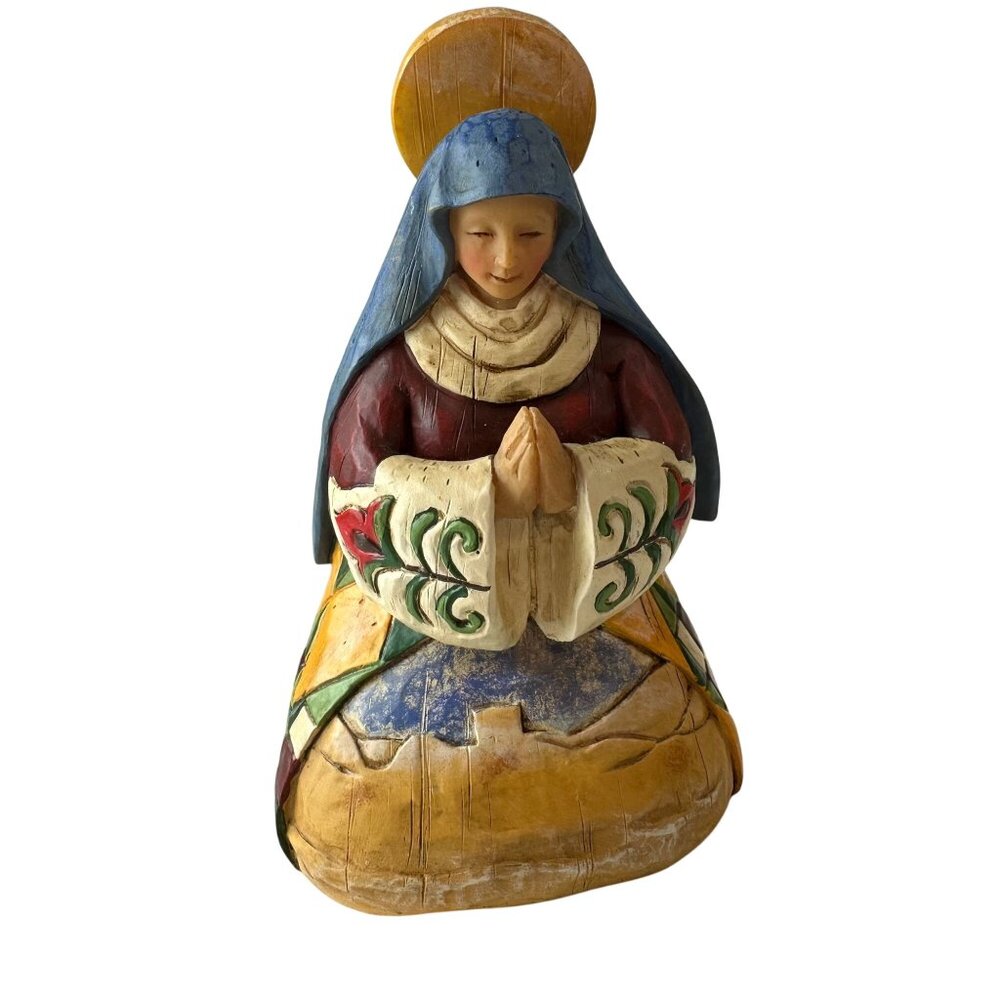 Jim Shore Joy to The World Mary Nativity Figurine 113254T